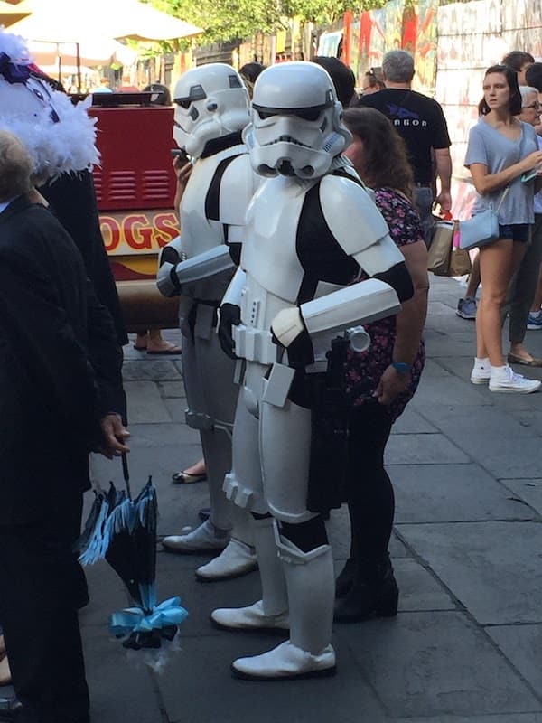stormtroopers in a NOLA parade