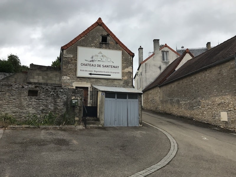 culinary travel to Chateau de Santenay in Burgundy France