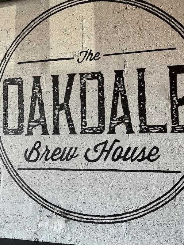 oakdale brew house sign