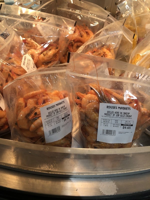 Shrimp from Rouses Market